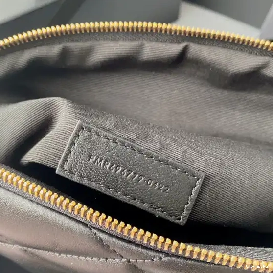 POUCH YSL QUILTED LAMBSKIN IN SADE 0629